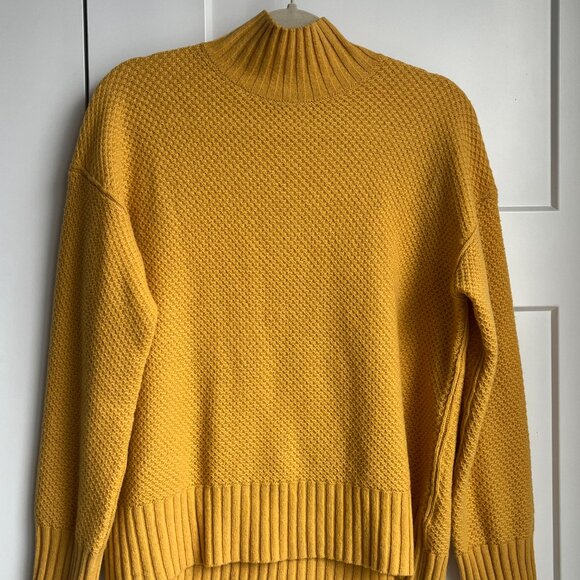 Everlane Stroopwafel Cashmere Mockneck Sweater - Picture 5 of 7